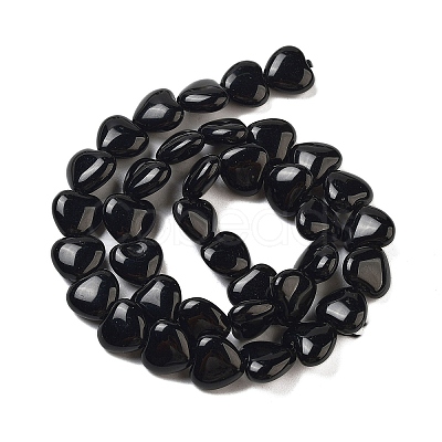 Natural Obsidian Beads Strands G-B022-37C-1