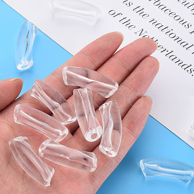 Transparent Acrylic Beads X-MACR-S372-001C-001-1