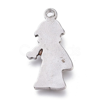 Tarnish Resistant 304 Stainless Steel Pendants STAS-P252-01P-1