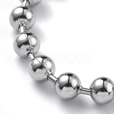 304 Stainless Steel Ball Chain Necklaces CHS-F009-01H-45cm-P-1