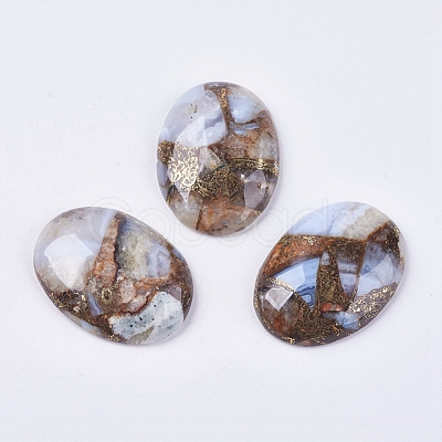 Natural Gemstone Cabochons G-I188-03B-1