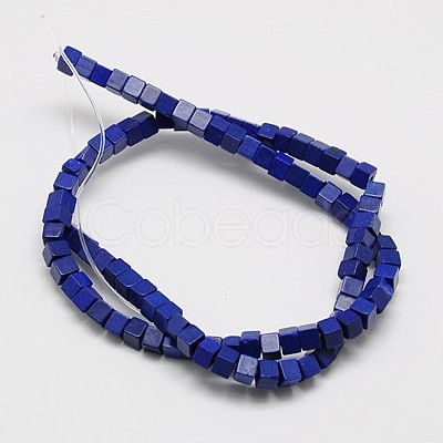 Synthetic Turquoise Beads Strands X-TURQ-G108-4x4mm-04-1