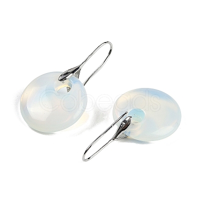 Opalite Dangle Earrings EJEW-C119-01P-07-1