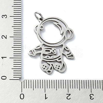 Non-Tarnish 304 Stainless Steel Pendants STAS-C097-69P-1