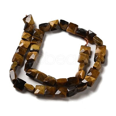 Natural Tiger Eye Beads Strands G-C109-A07-02-1