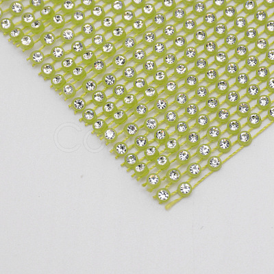 Plastic Elasticity Rhinestone Net KY-WH0020-86C-1