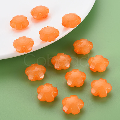 Imitation Jelly Acrylic Beads MACR-S373-87-E05-1