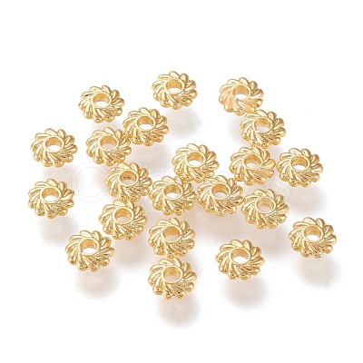 Eco-Friendly Alloy Spacer Beads PALLOY-N161-02G-NR-1