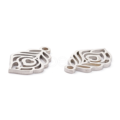 Non-Tarnish 201 Stainless Steel Pendants STAS-D451-13P-1