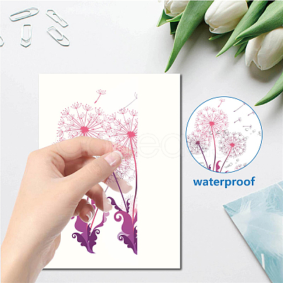 16 Sheets 8 Styles PVC Waterproof Wall Stickers DIY-WH0345-022-1