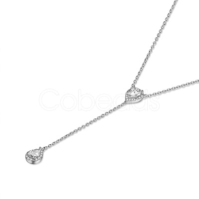 SHEGRACE 925 Sterling Silver Pendant Necklaces JN875A-1