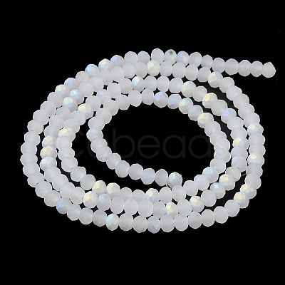 Imitation Jade Glass Beads Strands EGLA-A034-J2mm-MB05-1