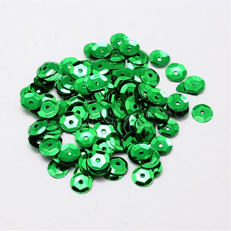 Plastic Paillette Beads PVC-A001-8mm-04-1