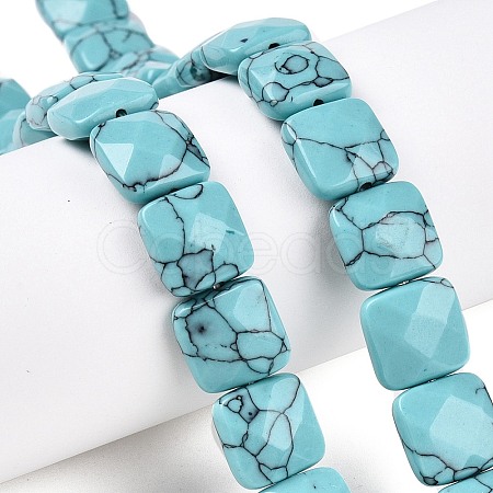 Synthetic Turquoise Beads Strands TURQ-T004-04-1