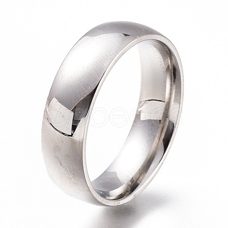 304 Stainless Steel Finger Rings RJEW-F110-13P-1