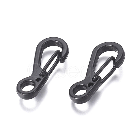 Alloy Keychain Carabiners PALLOY-WH0067-74-1