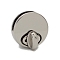 Round Alloy Purse Locks, Women's Bag Making Supplies, Platinum, 2.6cm