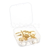 6Pcs 6 Styles Brass Micro Pave Clear Cubic Zirconia Cuff Rings RJEW-LS0001-34G-7
