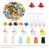 ARRICRAFT DIY Cute Earring Necklace Making Kit DIY-AR0002-59-1