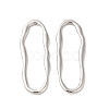 Non-Tarnish 304 Stainless Steel Linking Rings STAS-L268-033P-1