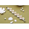 4mm Tiny Satin Luster White Glass Pearl Round Beads for Jewelry Making HY-PH0002-01-B-5