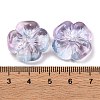 225Pcs Two Tone Transparent Acrylic Beads MACR-K359-26C-3