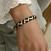 Enamel Stripe Bangle SJ8593-4-3