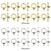 20Pcs 2 Colors Tibetan Style Alloy Toggle Clasps FIND-YW0004-23-2