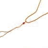 Nylon Pendant Cord Loops NWIR-WH0012-02D-2