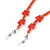 Butterfly Design Eyeglass Chains for Women AJEW-EH00255-02-4