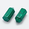 Synthetic Malachite Pointed Beads G-G760-K16-2
