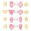 8Pcs 8 Styles Easter Theme Plastic Cookie Cutters EAER-PW0001-066-5