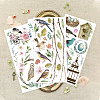 3 Sheets 3 Styles PVC Waterproof Decorative Stickers DIY-WH0404-001-8