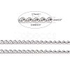 304 Stainless Steel Curb Chains CHS-R008-04-2