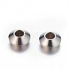 Tarnish Resistant 304 Stainless Steel Bicone Spacer Beads X-STAS-Q174-01-2