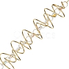 Spiral Alloy Hanging Ornaments HJEW-Q012-01A-2