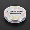 Round Copper Jewelry Wire CW0.4mm006-5