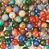 160Pcs 8 Colors Opaque Acrylic Beads SACR-PJ0001-03-12