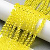 Transparent Glass Beads Strands EGLA-A039-T4mm-D21-4