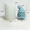 3D Dancing Lion Head DIY Food Grade Silicone Statue Candle Molds PW-WG99762-01-1