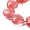 Cherry Quartz Glass Beads Strands G-C150-A32-01-3