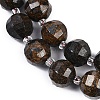 Natural Bronzite Beads Strands G-G182-B05-05-4