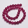 Natural & Dyed Malaysia Jade Bead Strands G-G659-10mm-A15-2