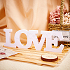 MDF Board Letters for Wedding DJEW-WH0007-45-6