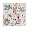 Easter Theme Linen Throw Pillow Covers AJEW-H146-01A-2
