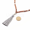 Buddhist Necklace NJEW-JN03837-5