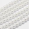 Dyed Glass Pearl Beads Strands HY-K002-8mm-HD01-2