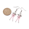 304 Stainless Steel Fairy Dangle Earrings EJEW-MZ00129-02-3