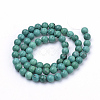Synthetic Turquoise Beads Strands G-Q953-01-10mm-2