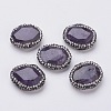 Natural Amethyst Beads RB-P014-18-1